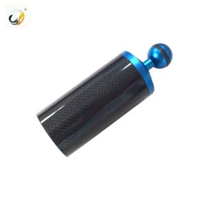 ダイビングフォトグラフィー用3Kカーボンファイバーチューブ