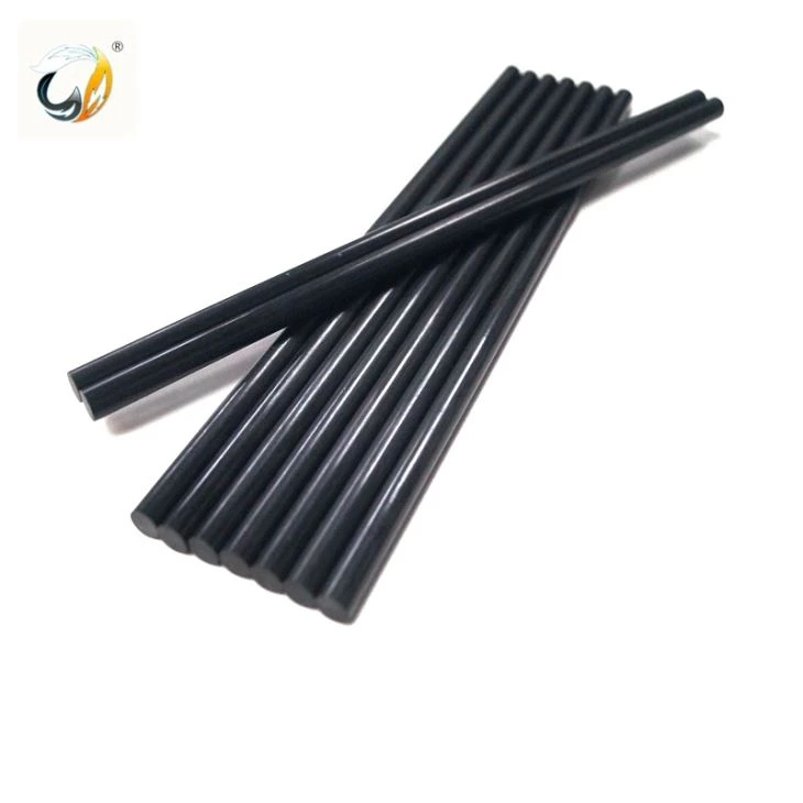 Smoothy And Glossy Black Carbon Fiber Solid Round Rods Carbon Fiber Sticks